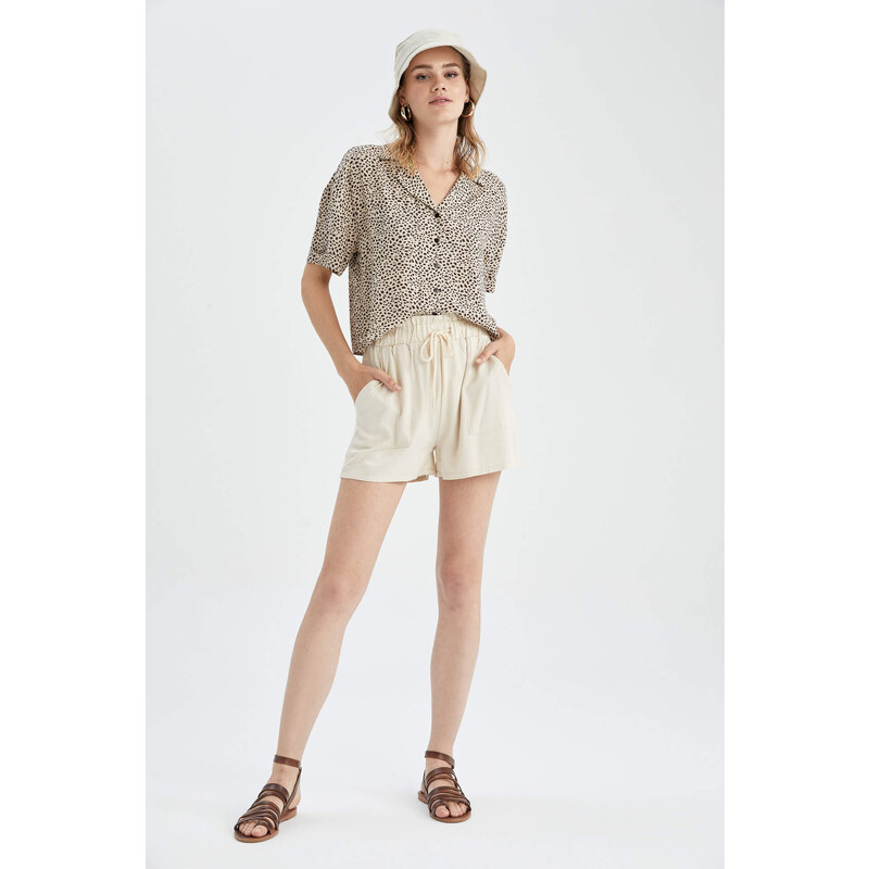 DEFACTO Regular Fit viscose Short