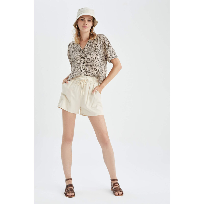 DEFACTO Regular Fit viscose Short