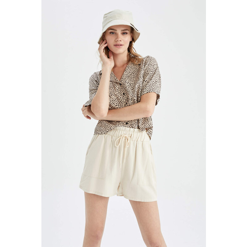 DEFACTO Regular Fit viscose Short