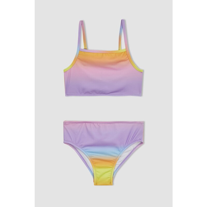 DEFACTO Girl Patterned Bikini Set