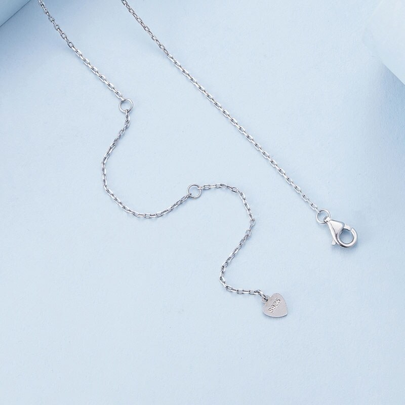 GRACE Silver Jewellery Stříbrný náhrdelník zdobený zirkony, stříbro 925/1000