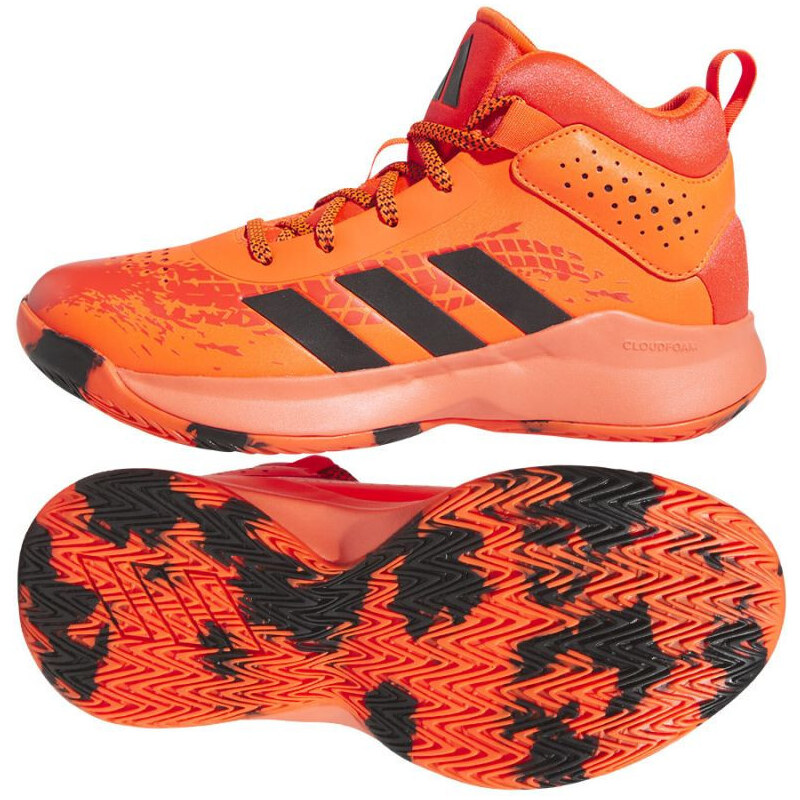 Dětská basketbalová obuv Cross Em Up 5 K Wide Jr HQ8494 - Adidas