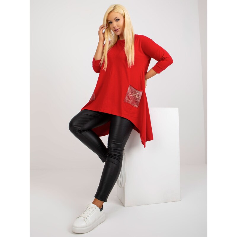 RELEVANCE Blouse-RV-BZ-8533.04-red