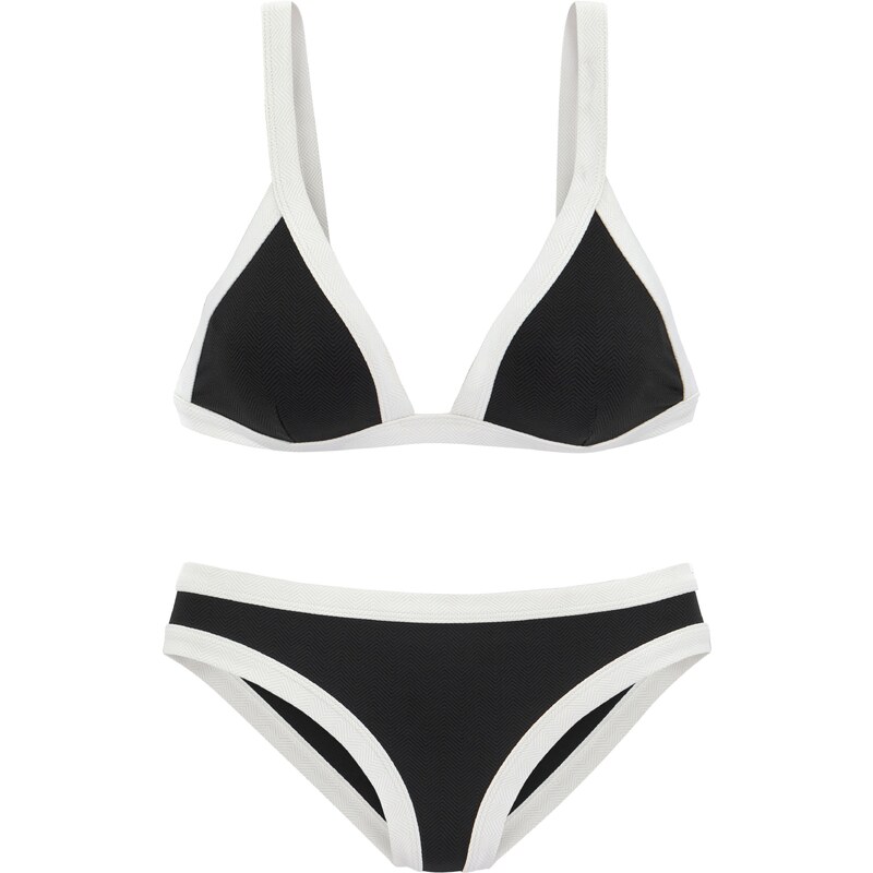VENICE BEACH Sportovní bikiny černá / bílá 82077881