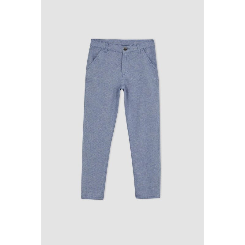 DEFACTO Boys Regular Fit Cotton Trousers