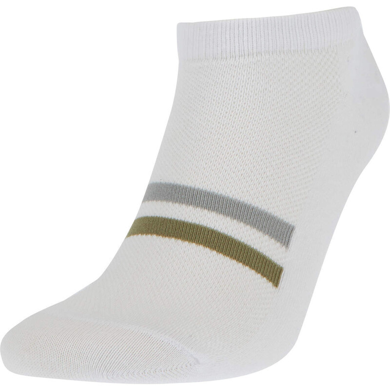 DEFACTO Men's Cotton 5-Pack Short Socks