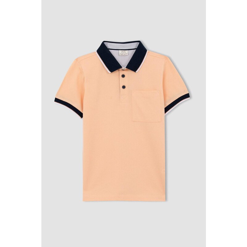 DEFACTO Boy Short Sleeve Polo T-Shirt