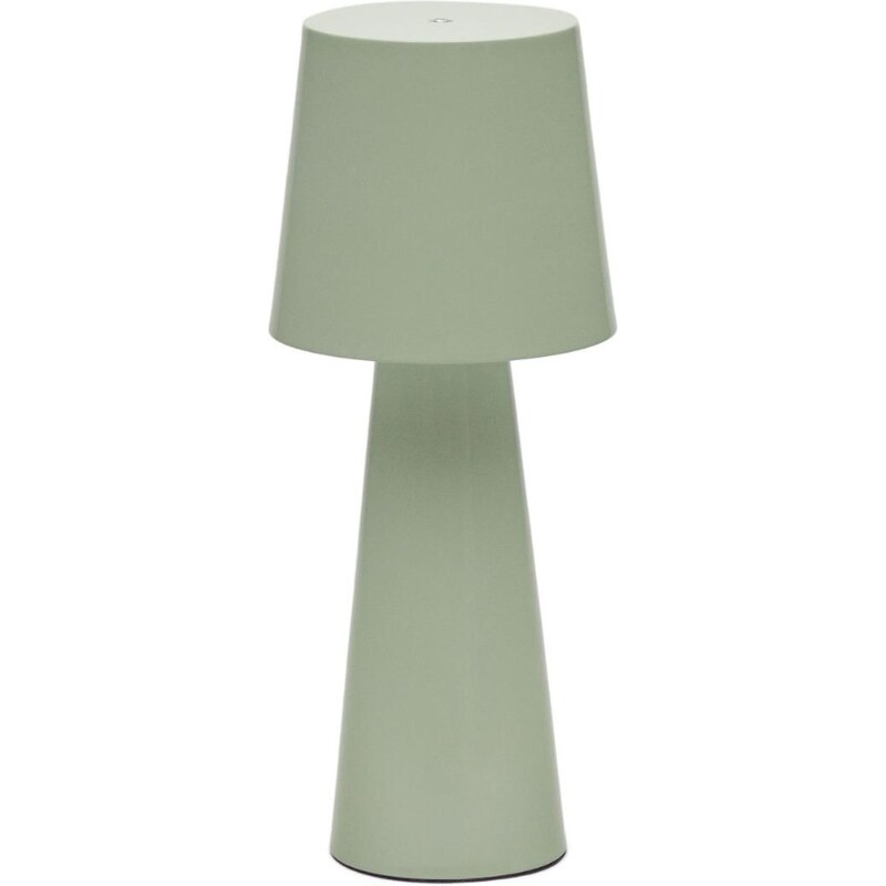 Zelená kovová stolní LED lampa Kave Home Arenys M