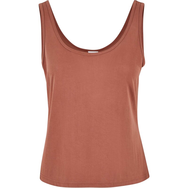 Urban Classics Top rezavě červená