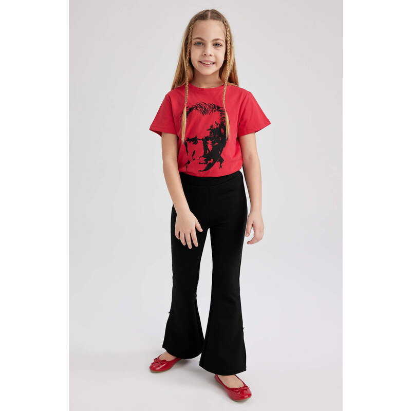 DEFACTO Girls Flared Trousers