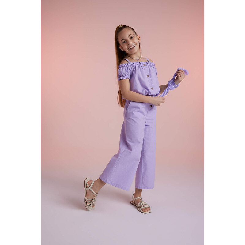 DEFACTO Girl Wide Leg Trousers