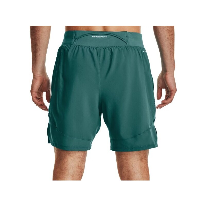 Šortky Under Armour LAUNCH ELITE 2in1 7'' SHORT-GRN 1376831-722