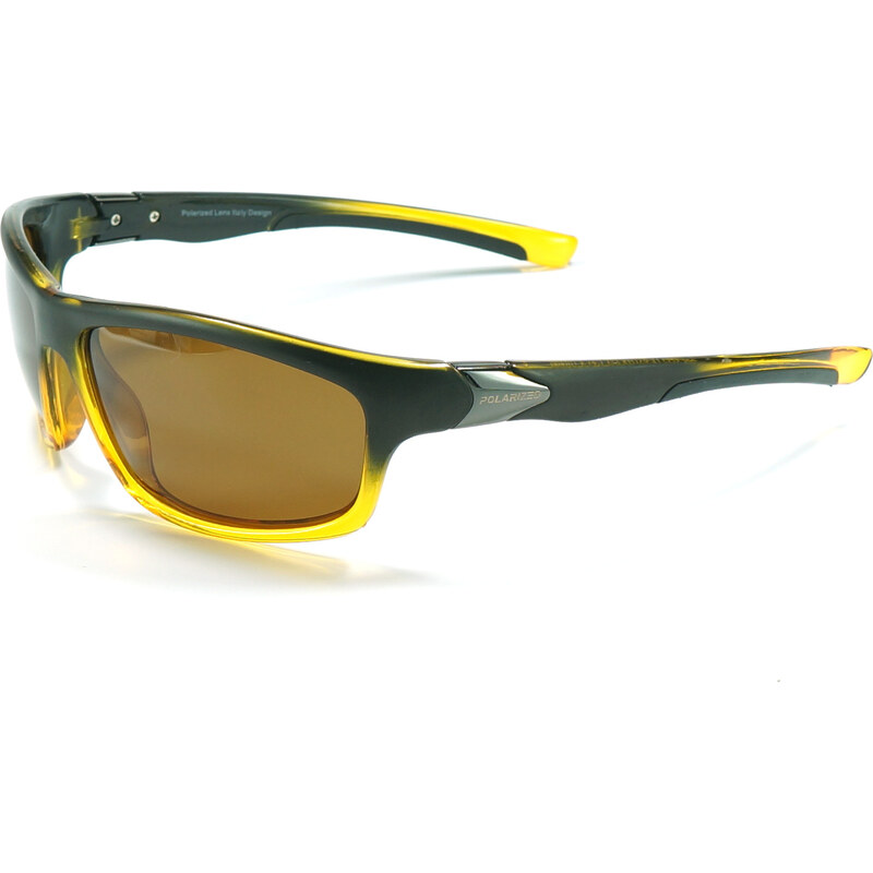 Polarizační brýle POLARIZED ACTIVE SPORT 2EX5 černožluté-hnědé