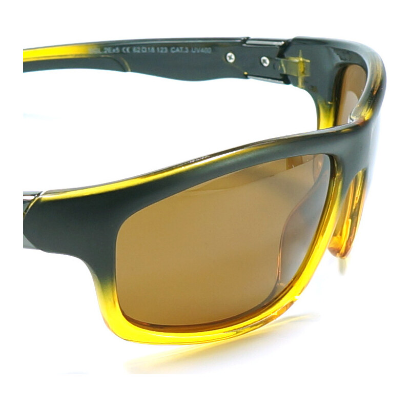 Polarizační brýle POLARIZED ACTIVE SPORT 2EX5 černožluté-hnědé