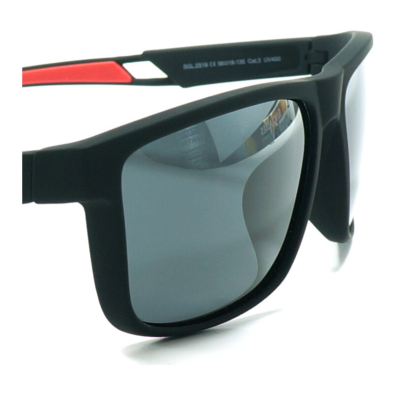 Polarizační brýle POLARIZED ACTIVE SPORT 2S19 černočervené, modré sklo