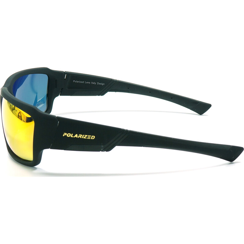 Polarizační brýle POLARIZED ACTIVE SPORT 2S20 černé, červenožluté Revo