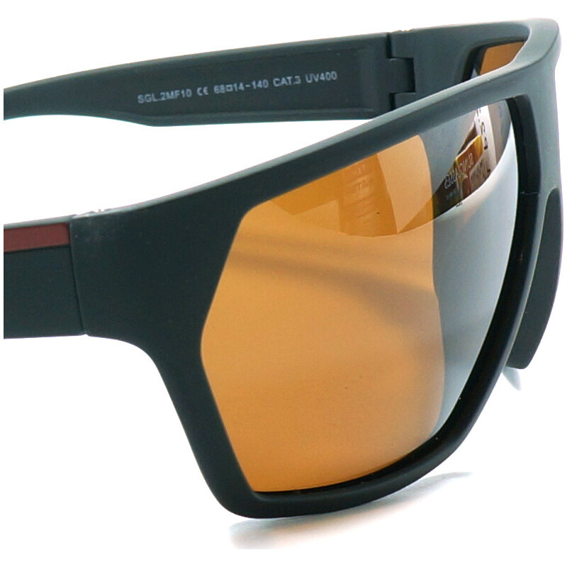 Polarizační brýle POLARIZED SPECIAL 2MF10 černý rám, hnědé sklo