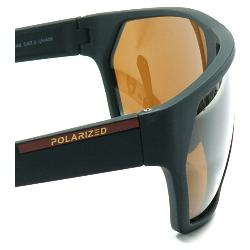 Polarizační brýle POLARIZED SPECIAL 2MF10 černý rám, hnědé sklo