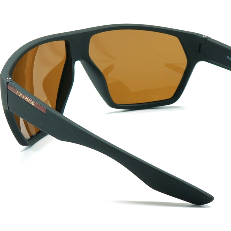 Polarizační brýle POLARIZED SPECIAL 2MF10 černý rám, hnědé sklo