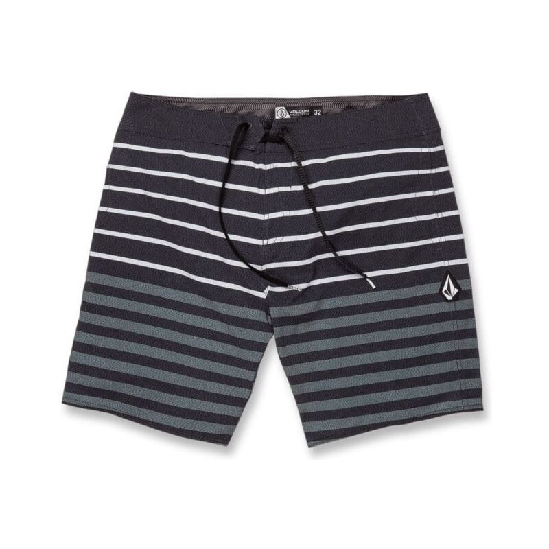Plavky Volcom Quarta Static Mod Black