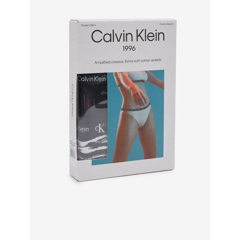 Sada dvou dámských kalhotek v černé barvě Calvin Klein Underwear - Dámské