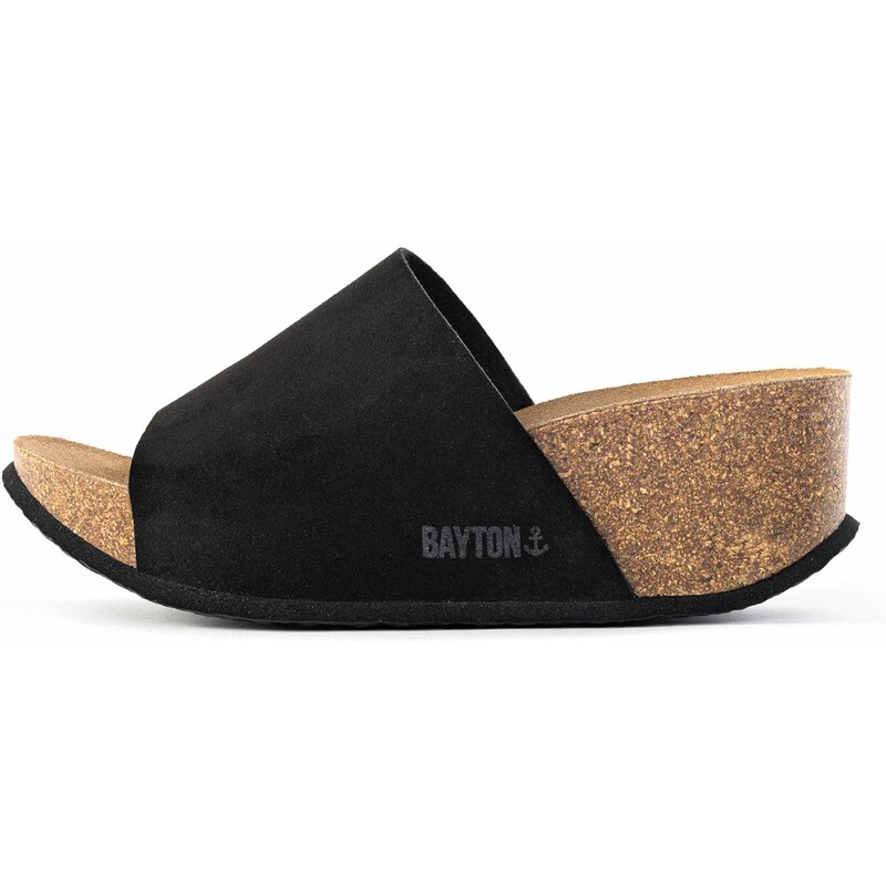 Bayton Pantofle Fuerte šedá / černá