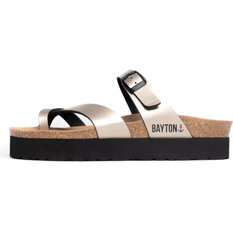 Bayton Žabky Andromac zlatá / černá 82100669