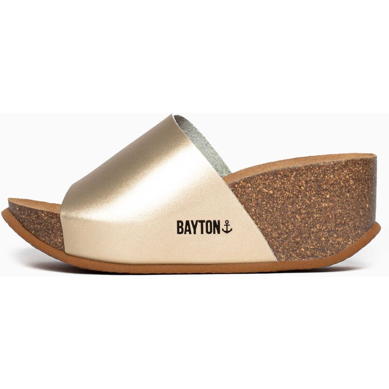 Bayton Pantofle Fuerte zlatá 82210347