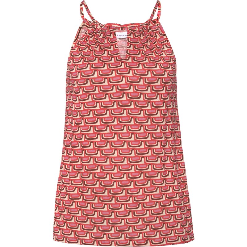 VIVANCE Top béžová / hnědá / pink 93607326