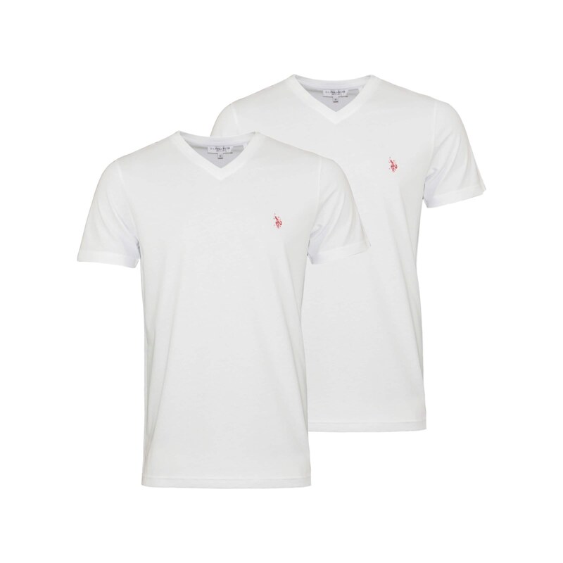U.S. POLO ASSN. Tričko bílá
