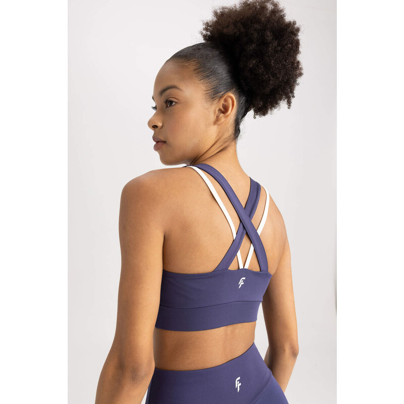 Defacto Fit Crew Neck Sports Bra