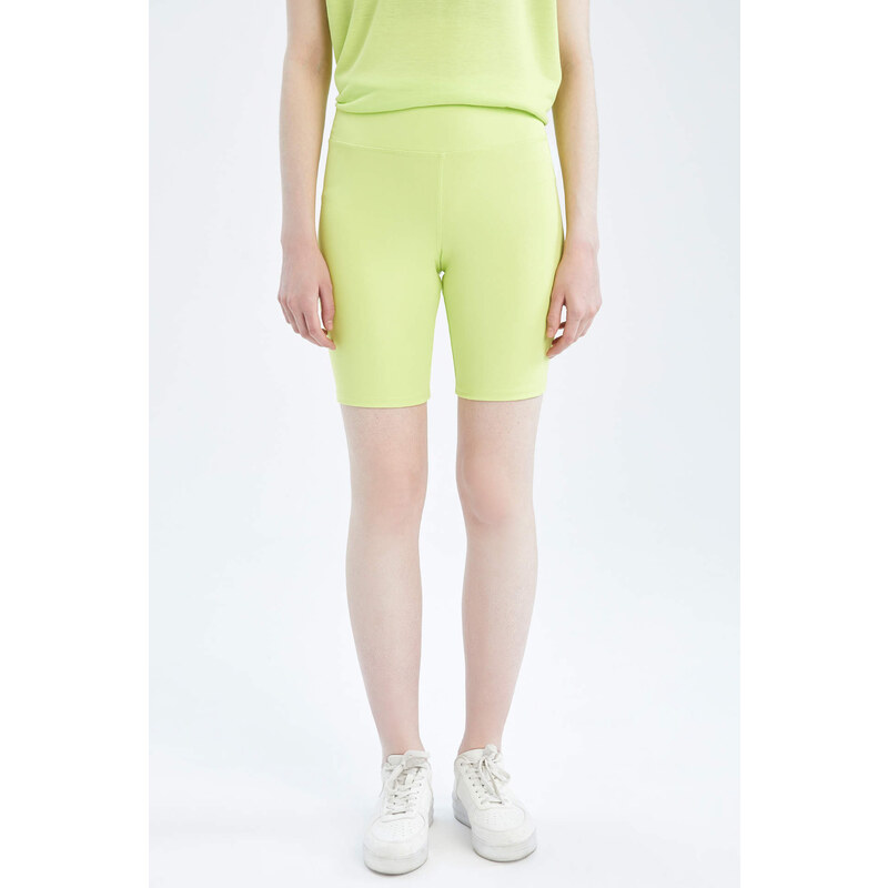 DEFACTO Basic High Waisted Biker Leggings