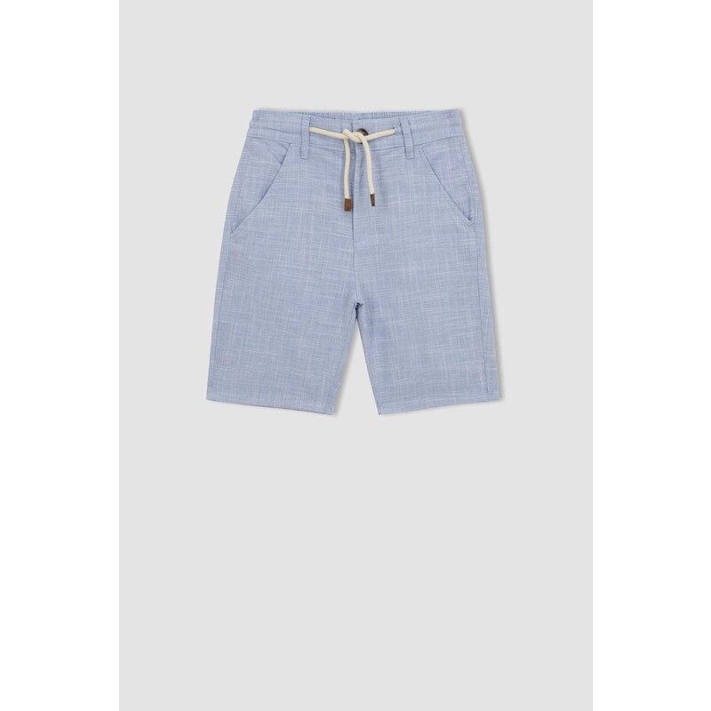 DEFACTO Boys Linen Look Shorts