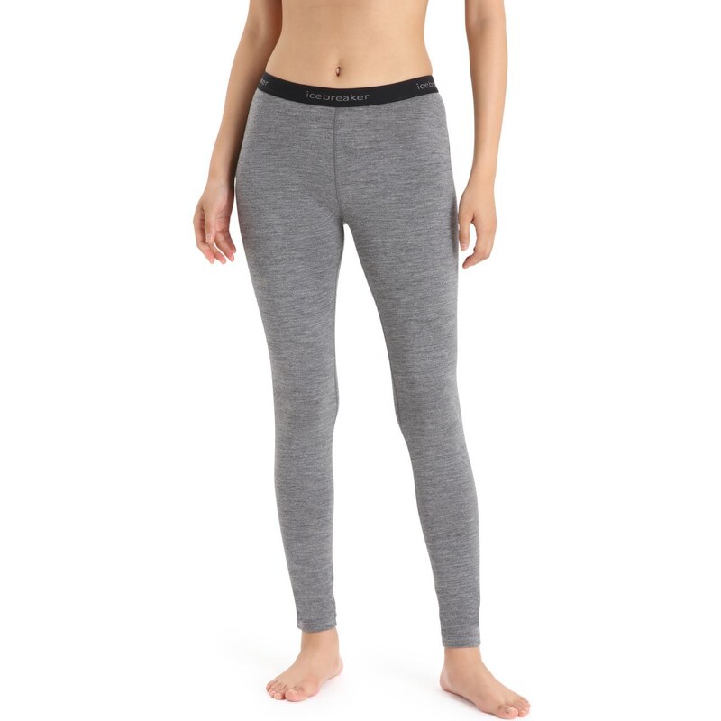 Dámské spodky ICEBREAKER Wmns 200 Oasis Leggings, Gritstone Heather velikost: L