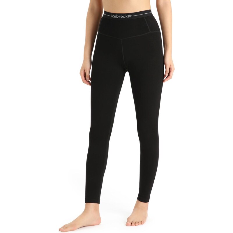 Dámské spodky ICEBREAKER Wmns 260 Tech High Rise Leggings, Black velikost: XL