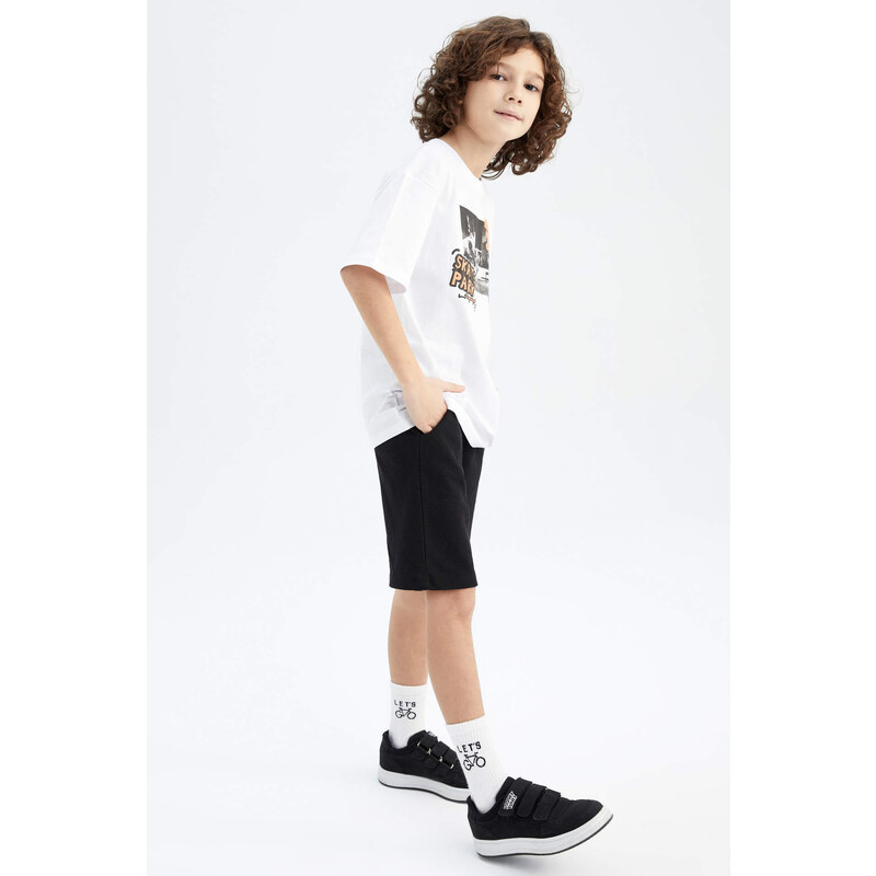 DEFACTO Boy Regular Fit Pique Shorts