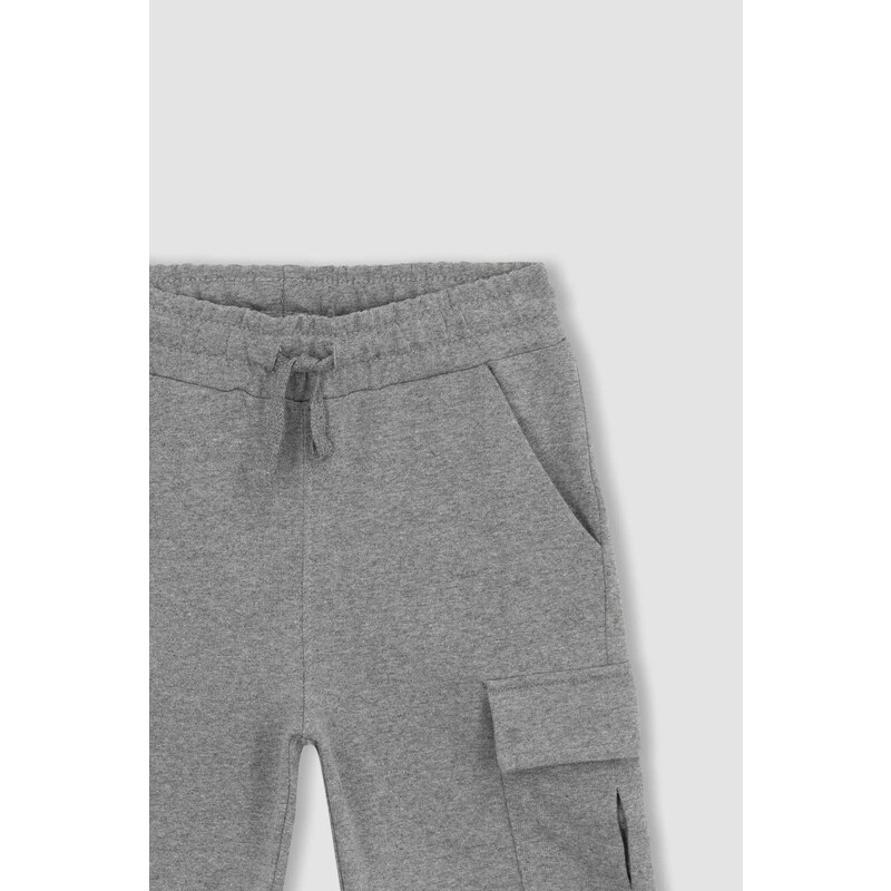 DEFACTO Boys Regular Fit Thin Sweatshirt Fabric Shorts