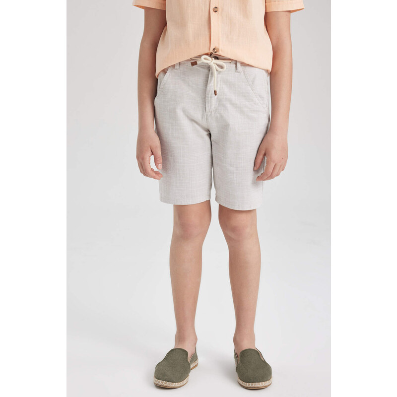 DEFACTO Boys Linen Look Shorts