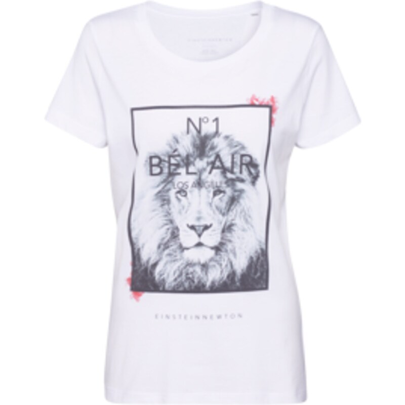 EINSTEIN & NEWTON Tričko bad hair day černá / bílá 84267868
