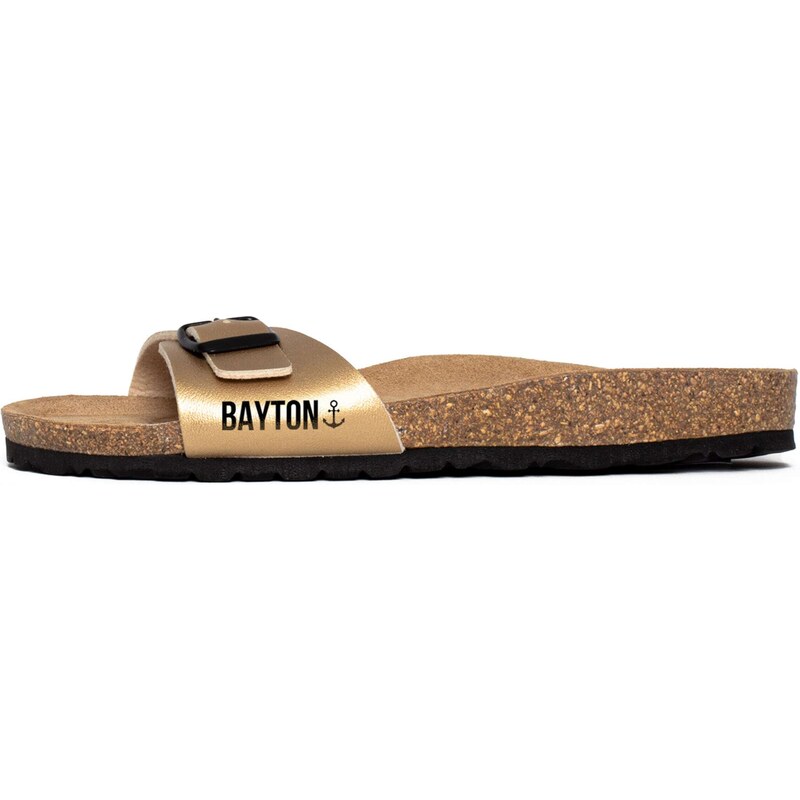 Bayton Pantofle Zephyr béžová / zlatá / černá 94157968