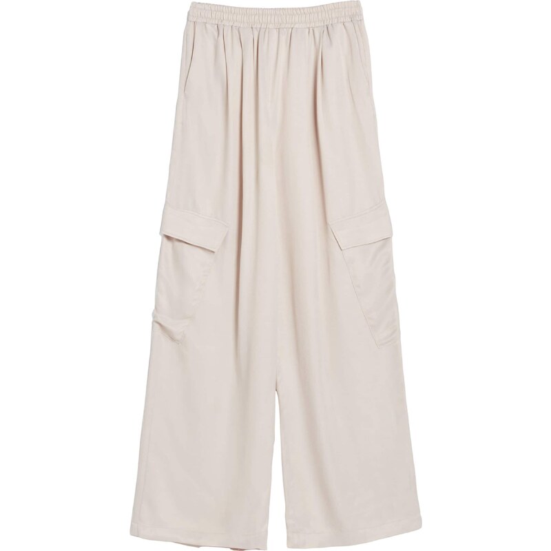 Bershka Kapsáče světle šedá