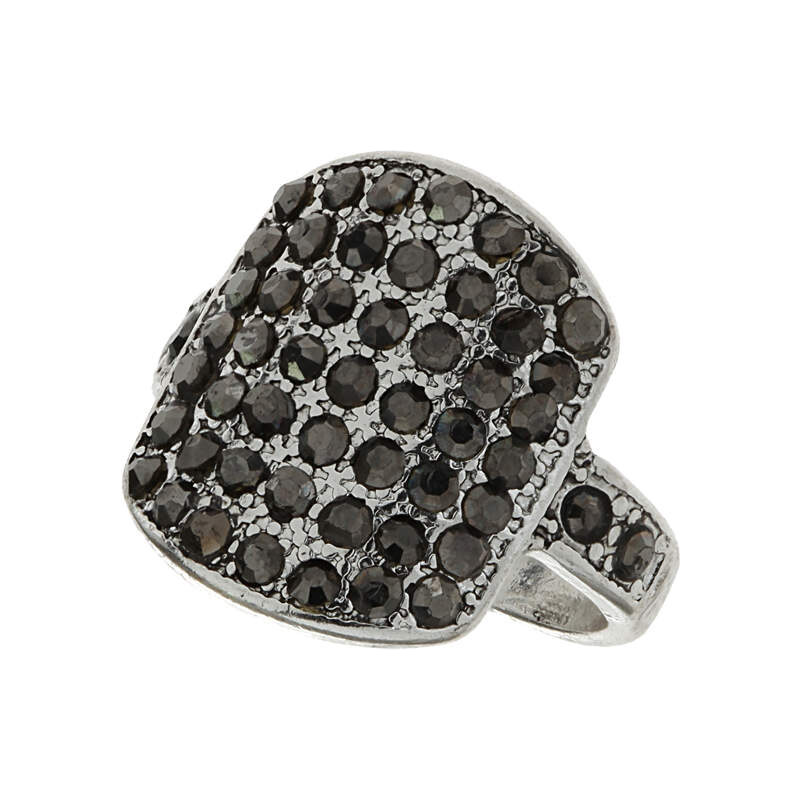 Topshop Jewelled Square Ring