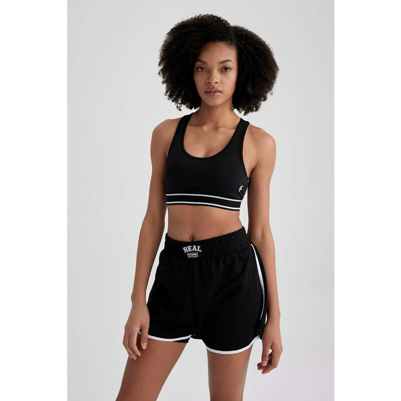 Defacto Fit Crew Neck Sports Bra