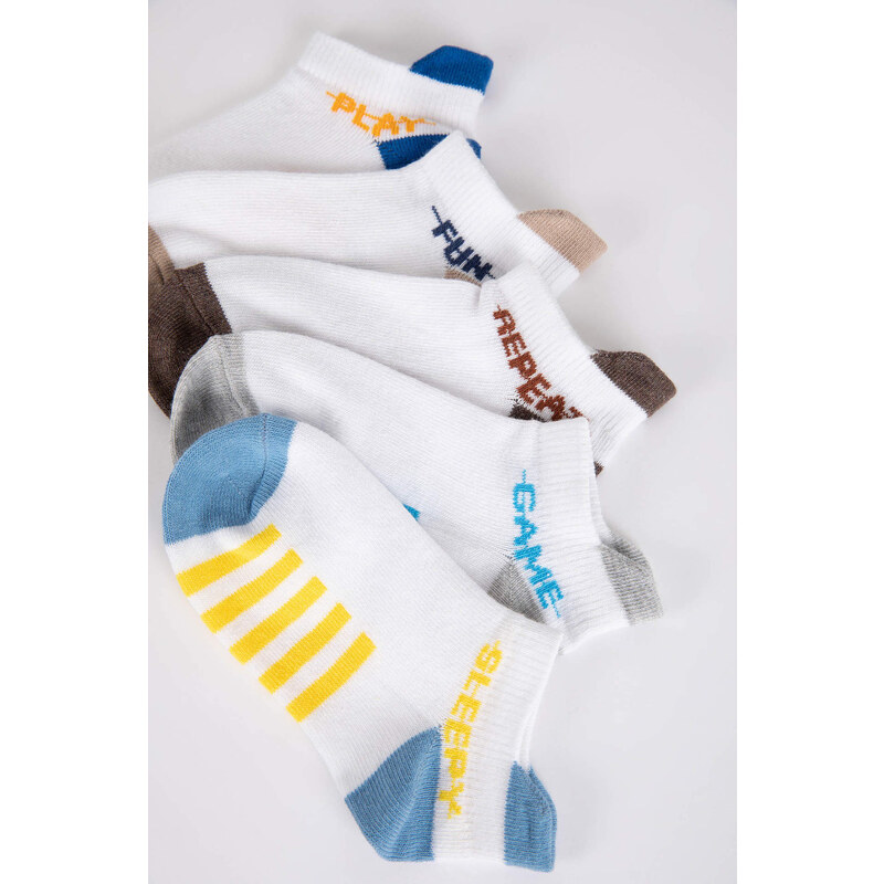 DEFACTO Boy 5 Piece Short Socks