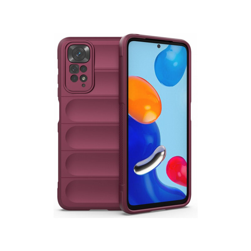 MFashion Obal Xiaomi Redmi Note 11 / Note 11S - Vínové rdn11-tpu-vi