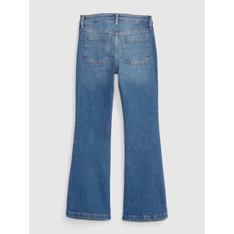 GAP Otroške Jeans flare high rise - Holky