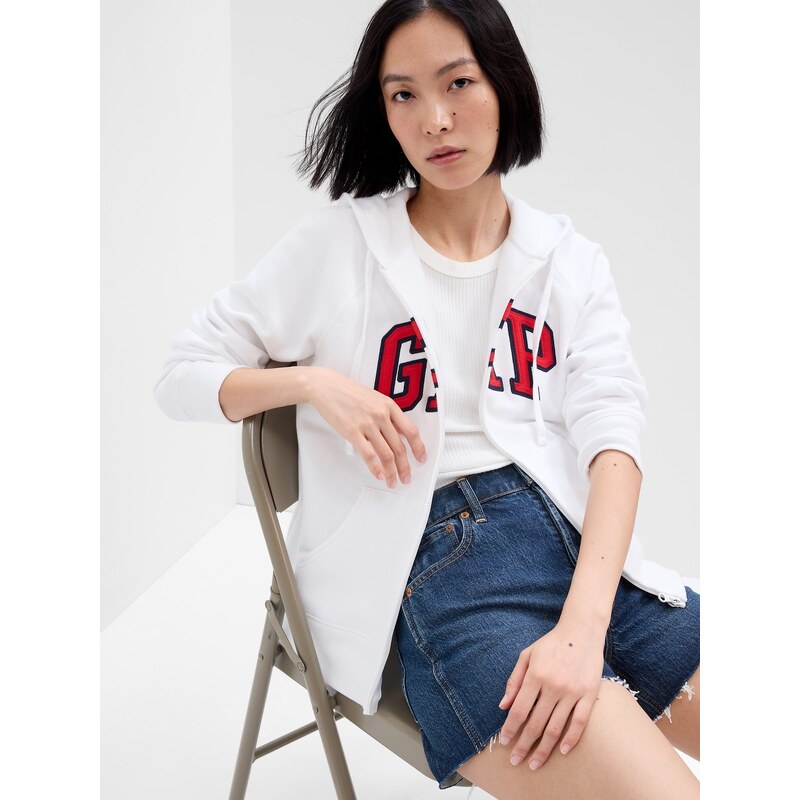 GAP Dámská Mikina na zip s logem 463503-22