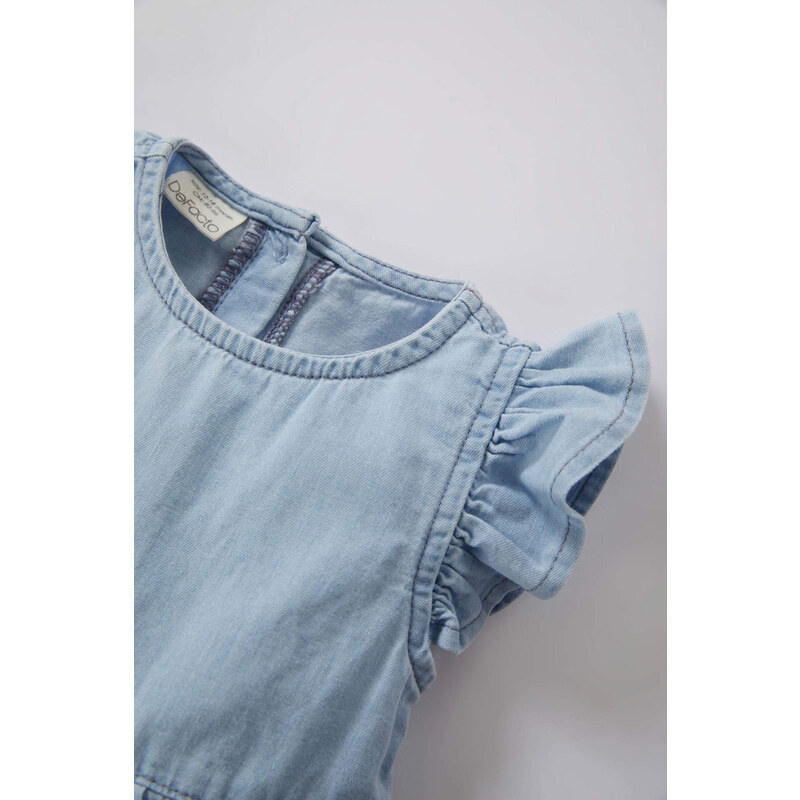 DEFACTO Baby Girl Sleeveless Jean Dress