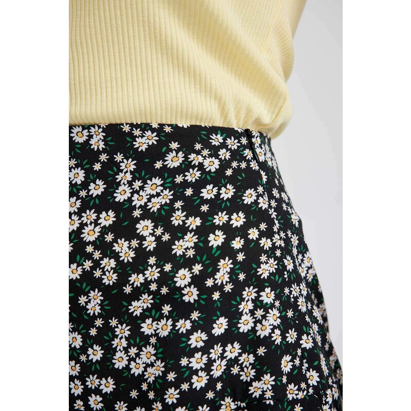 DEFACTO Patterned Mini Skirt