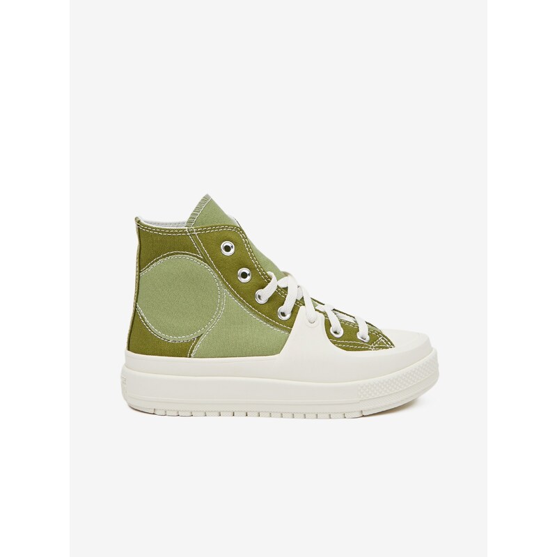 Zelene kotnikove tenisky Converse Chuck Taylor All Star Construct Damske GLAMI.cz